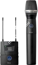 AKG PR4500 HT BD8 накамерная радиосистема.  HT4500 ручной передатчик с динамическим капсюлем D5 WL, PR4500 накамерный приёмник - фото 28181