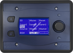BSS BLU10 BLU синий настенный сенсорный программируемый контроллер. Контроль и питание - PS48POE (Ethernet) или 999-PSU (24VDC) - фото 28207
