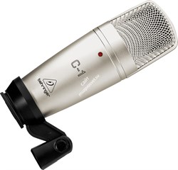 Behringer C-1 микрофон студийный конденсаторный кардиоидный в футляре, 40 Гц-20 кГц, Max.SPL 136 дБ - фото 28409