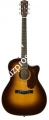 FENDER PM-4CE AUDITORIUM LTD SUNBRST электроакустическая, серия Paramount, 3-х цветный санберст - фото 28709