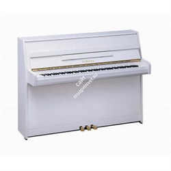 Yamaha JU109PWH-  Пианино 109 см, цвет белый полированный, 88 клавиш, 3 педали, с банкеткой - фото 35071