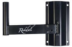 ROCKDALE 3323 настенный кронштейн для АС, наклонный, поворотный, сталь, чёрный. Разъём 35 мм, цена за 1 шт - фото 35826
