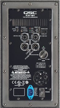 KW181/Активный сабвуфер 18", 1000В, 35 Hz - 129 Hz, макс. SPL 135dB/QSC - фото 36850
