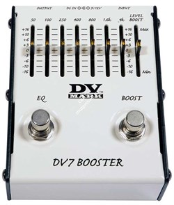 DV7 BOOSTER/ Гитарная педаль бустер и 7-полосный EQ/DV MARK - фото 37120