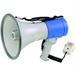 SHOW ER-66 - мегафон ручной 25 Вт, выносной микрофон, пластик - фото 38206
