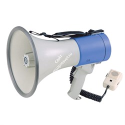 SHOW ER-66SD - мегафон ручной 25 Вт, выносной микрофон, сирена, пластик - фото 38213