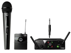 AKG WMS40 Mini2 Mix Set BD US45AC - радиосистема с 1 портативным и 1 ручным передатчиком (660.7/662. - фото 38339