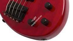 EPIPHONE Toby Deluxe-V Bass (gloss) TR бас-гитара 5-струнная, цвет красный - фото 41773