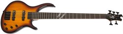 EPIPHONE Toby Deluxe-V Bass (gloss) VS бас-гитара 5-струнная, цвет санберст - фото 41774