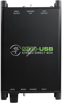 MACKIE MDB-USB стерео директ бокс со встроенным USB интерфейсом - фото 41940