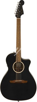 Fender Newporter Special MBK w/bag электроакустическая гитара - фото 42820