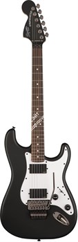 Fender Squier Contemporary Active Stratocaster HH, Flat Black Электрогитара, активные звукосниматели HH, Floyd Rose, черная - фото 44680