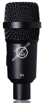AKG P4 динамический микрофон для озвучивания барабанов, перкуссии и комбо - фото 45117