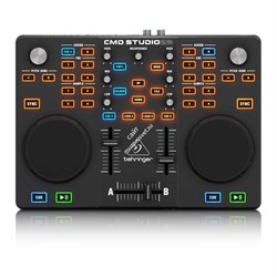 Behringer CMD STUDIO 2A DJ-контроллер USB с 4-канальным аудиоинтерфейсом, 2xRCA, Phone TRS-Jack - фото 45146