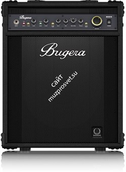 Bugera BXD15A  басовый комбоусилитель 1000Вт 1х15" Turbosound с алюм. диффузором, MOSFET преамп, компрессор - фото 45457
