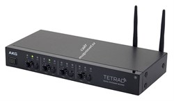 AKG DMS Tetrad Mixed Set цифровая радиосистема: 4-канальный приёмник DSR Tetrad, ручной передатчик DHT Tetrad D5, поясной передатчик DPT Tetrad, микрофон C111LP, гитарный кабель MKG L в комплекте - фото 48671