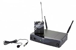 AKG WMS420 Presenter Set радиосистема Band A с приёмником SR420, портативный передатчик PT420, петличный микрофон C417L, в комплекте ветрозащита W407, адаптер, 1 батарейка AA - фото 48782