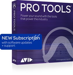 Avid Pro Tools 1-Year Subscription NEW - фото 54630