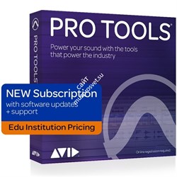 Avid Pro Tools 1-Year Subscription NEW Edu Institution - фото 54637