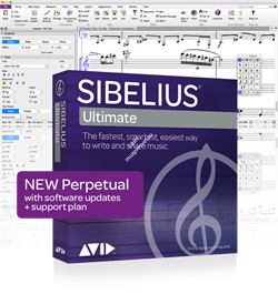 Avid Sibelius | Ultimate Perpetual License NEW (Electronic Delivery) - фото 54742