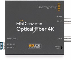 Blackmagic Mini Converter - Optical Fiber 4K - фото 55185