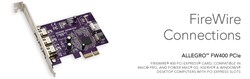 Sonnet Allegro FireWire PCIe Card (3 ports) - фото 58884