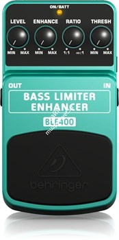 BEHRINGER BASS LIMITER ENHANCER BLE400 педаль для бас-гитары, Limiter/Enhancer - фото 59394