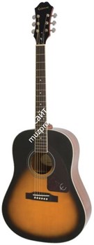 EPIPHONE AJ-220S Solid Top Acoustic Vintage Sunburst акустическая гитара, цвет санберст - фото 60510