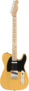 Fender American Original '50s Telecaster®, Maple Fingerboard, Butterscotch Blonde Электрогитара с кейсом, цвет кремовый - фото 60579