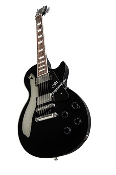 GIBSON Les Paul Studio Ebony электрогитара, цвет черный, в комплекте кожаный чехол - фото 62718
