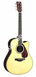 YAMAHA LLX26CWC электроакустическая гитара, цвет натуральный, корпус Jumbo - фото 63228