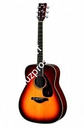 YAMAHA F370TBS акустическая гитара, верхняя дека ель, корпус нато, гриф нато, накладка палисандр, цвет Tobacco Brown Sunburst - фото 63239