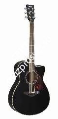 YAMAHA FSX720SCBL акустическая гитара, цвет черный - фото 63253
