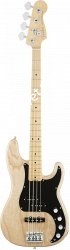 FENDER American Elite Precision Bass® Ash, Maple Fingerboard, Natural бас-гитара 4 стр. цвет - натуральный - фото 63367