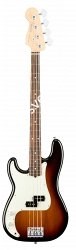 FENDER AM PRO P BASS LH RW 3TS бас-гитара American Pro Precision Bass, леворукая, 3 цветный санберст, палисандровая накладка - фото 63437