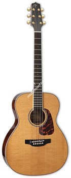 TAKAMINE TT SERIES CP7MO-TT электроакустическая гитара типа ORCHESTRA MODEL с кейсом, цвет натуральный, покрытие - глянцевое, ве - фото 63752