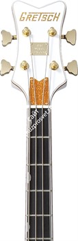 Gretsch G6136LSB White Falcon™ Bass, 34' Scale, Ebony Fingerboard, White Бас-гитара полуакустическая, цвет белый - фото 63792