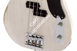 FENDER Mike Dirnt Road Worn Precision Bass, Rosewood Fingerboard, White Blonde Бас-гитара - фото 63871