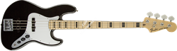 FENDER Geddy Lee Jazz Bass, Maple Fingerboard, Black Бас-гитара - фото 63884