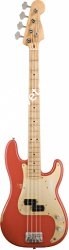 FENDER Road Worn '50s Precision Bass, Maple Fingerboard, Fiesta Red Бас-гитара - фото 63895