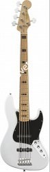 FENDER SQUIER Vintage Modified Jazz Bass V, Maple Fingerboard, Olympic White Бас-гитара - фото 63923