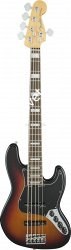 FENDER American Elite Jazz Bass® V, Ebony Fingerboard, 3-Color Sunburst бас-гитара 5 стр. цвет - 3 цветный санберст, накладка г - фото 63989