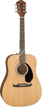 FENDER FA-125 Dreadnought Acoustic, Natural акустическая гитара, цвет натуральный - фото 64160
