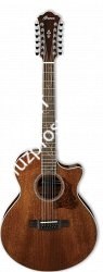 IBANEZ AE2412-NT, 12-ти струнная электроакустическая гитара , цвет натуральный, - фото 64331