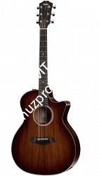 TAYLOR 524ce 500 Series, гитара электроакустическая, форма корпуса Grand Auditorium, кейс - фото 64571