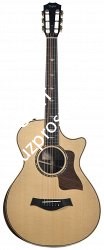 TAYLOR 812ce 12-Fret DLX 800 Series DLX, гитара электроакустическая, форма корпуса Grand Concert, кейс - фото 64679