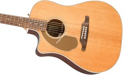 FENDER Sonoran SCE Left Hand v2 электроакустическая гитара, левосторонняя, цвет натуральный - фото 64855