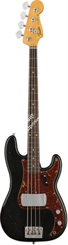 FENDER 2018 POSTMODERN BASS RW - JOURNEYMAN RELIC® - AGED BLACK Бас-гитара с кейсом, 3-х цвет черный - фото 64906