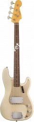 FENDER 2018 JOURNEYMAN RELIC® 1959 PRECISION BASS - AGED WHITE BLONDE Бас-гитара с кейсом, цвет кремовый - фото 64915