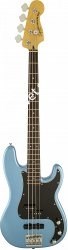 FENDER SQUIER VINTAGE MODIFIED P BASS PJ LPB бас-гитара, цвет синий - фото 65137